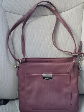 Rosetti Midge Burgundy Crossbody with Front Patch Pocket